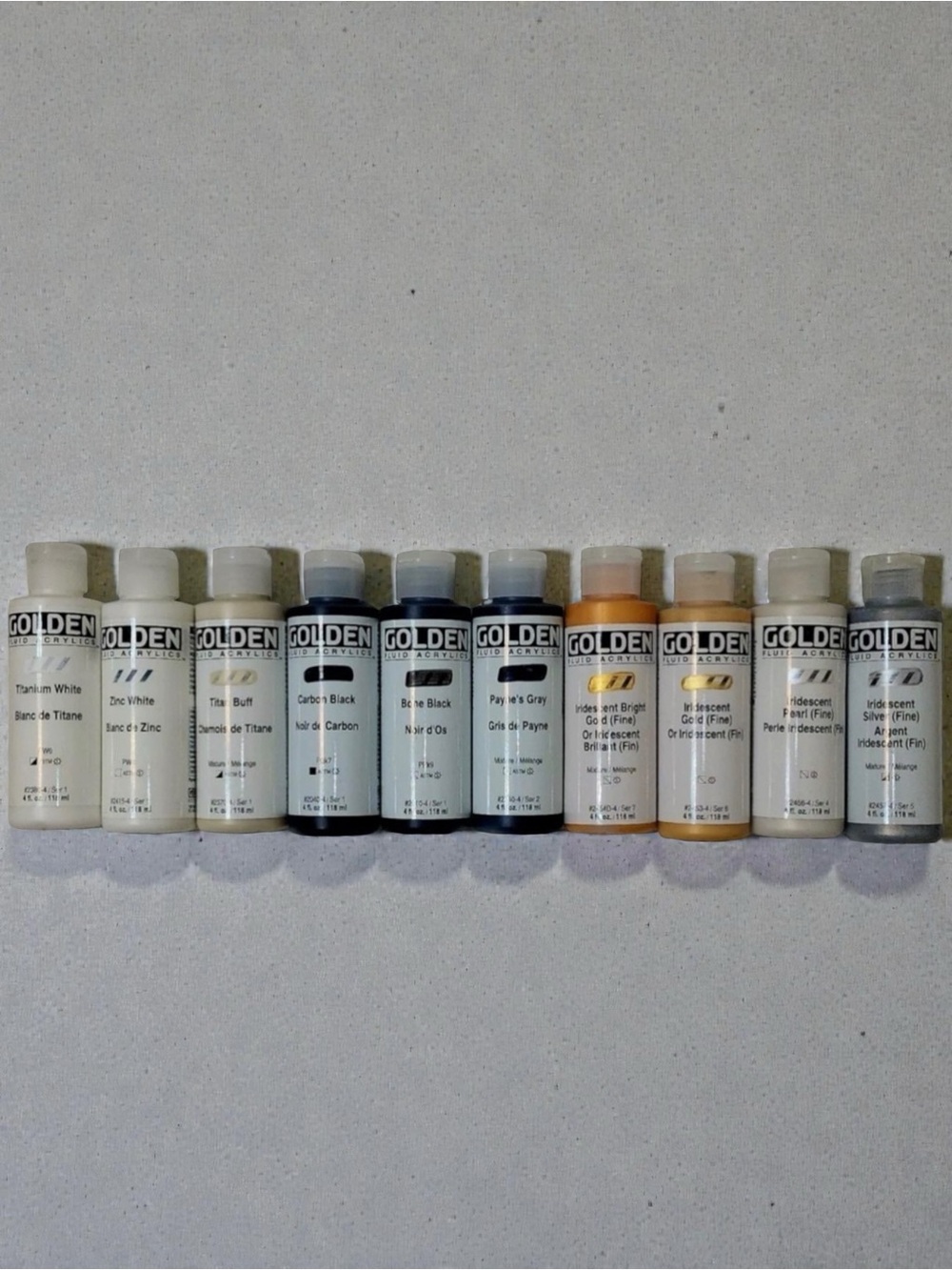New Golden Fluid Acrylic Paint, 30- 4 fl oz Bottles, Paint Supplies Artist Paint - Picture 3 of 5